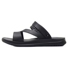 TOPUS 男士休閒拖鞋 T-812, 黑色, 265