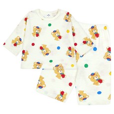 MilkBaby 아동용 새콤달콤 7부 라운지 웨어 실내 상하 세트