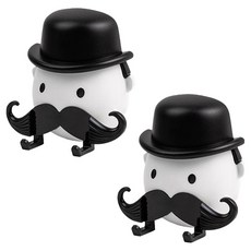 월드크린 콧수염 면도기 걸이 거치대, 2개