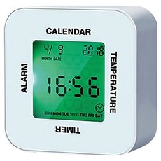 Kitchen-Art REX LED 數位桌上型鬧鐘 KP-161, 單一顏色