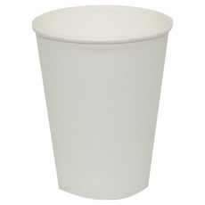 SWAN 一次性咖啡館用容器 白色 80mm 270ml, 50入, 1個