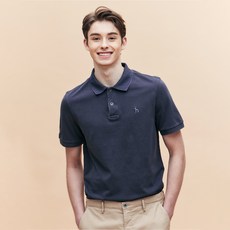 헤지스 남성용 아이코닉 가먼트 다이 반팔 피케 면 티셔츠