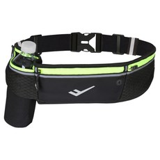 PRO-SPECS 多口袋跑步腰帶, 黑色, 1個