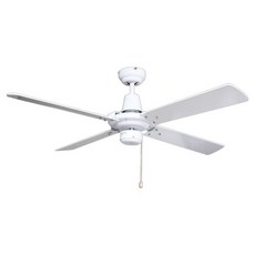 Mellibing 長壽燈 Windy 吸頂吊扇 122cm, 白色