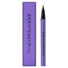 PEOPLE'S BEST SELECTIONS KOREA 偶像化妝液態眼線筆 0.8ml, 黑色, 1個