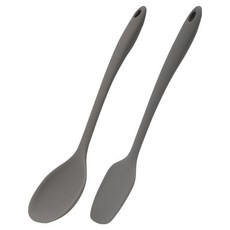 Le made 高級韓國製廚房矽膠烹飪工具2件組, 現代風, 1套, 多功能勺+刮刀