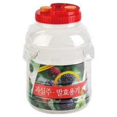 圓形果實酒容器 透明, 1個, 15L