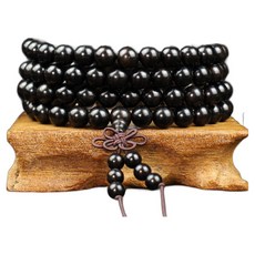 Endove 108念珠 佛教用品, 黑檀, 1個