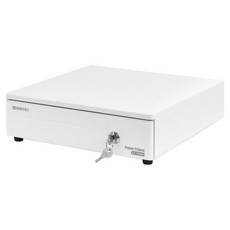 PAPER FRIEND 現代辦公室 單鍵式櫃檯小型金庫 CT-700, 白色