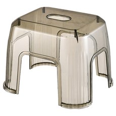 Simply Ann 防滑透明浴室椅, 灰色