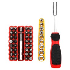 StanMan 六角柄螺絲起子頭套筒組, 1套, 43種