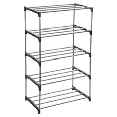 Parba 多功能收納鞋櫃 置物櫃, 黑色, 1個