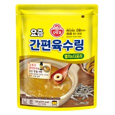 오뚜기 요즘간편육수링 멸치 디포리 30p, 120g, 1개