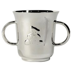 Christofle 嬰幼兒用查理熊把手杯 5cm, 銀色, 250ml, 1個