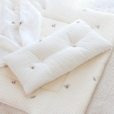 bamiblanc 嬰幼兒用涼感低枕 緩解熱疹 Duraron布料枕頭, 藝術家狗狗