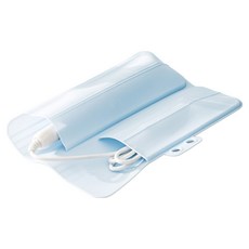 Maru & Co 直髮夾防燙矽膠收納袋 防熱電捲棒收納墊, 藍色, 1個