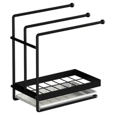 HOHOO 鑰匙圈 週邊商品 徽章 小物 收納 居家扭蛋機 站立式展示架, 黑色, 1個