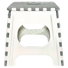 大馬卡折疊椅 灰色 輕巧便攜 堅固耐用 居家戶外皆宜, 1個