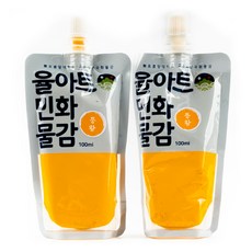 yulart 民畫顏料 粉彩 韓國畫 藤黃 150g, 100ml, 2個