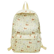 兒童小狗圖案圓形書包 BB-395