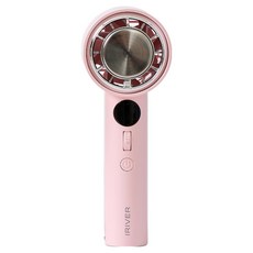 아이리버 스톰 터보 냉각 아이스 휴대용 핸디 선풍기, IF-C33T, 핑크