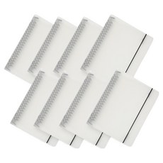 MANIA PP 活頁夾 20孔 A5, 8個, 半透明