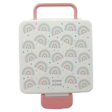 kong kong CUBE 密封便當盒, 白色彩虹, 1個