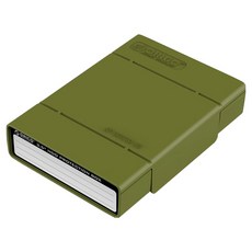 오리코 3.5인치 전용 하드디스크 보관함 162 x 116 x 37 mm PHP-35, 1개, PHP-35(카키)