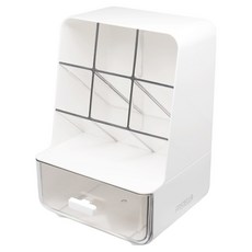 Pastella 桌面收納盒, 白色, 1個