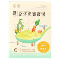 裸廚房 常溫小寶寶粥 5包, 吻仔魚, 600g, 1盒
