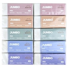 화랑 점보 프로 M 지우개, 화이트, 10개