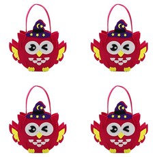 Allode 萬聖節糖果袋製作, TYPE05 紅老鼠, 4個