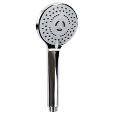 WIDE VIEW 衛浴三檔多功能蓮蓬頭, 1個, 銀色