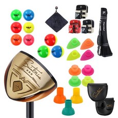 Saintnine 女性用原創楓木三星公園高爾夫球桿 83cm, 90度, L