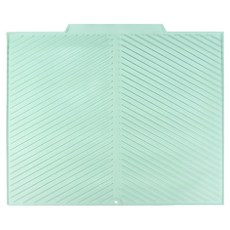 Achimmaru 廚房碗盤乾燥矽膠瀝水墊 大型, 1層, 薄荷, 1個