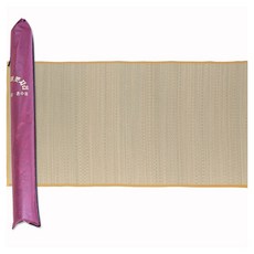 Saekdongdari 厚坐墊 王莞草蓆 03 厚坐墊 自然色 + 外罩套組, 1套