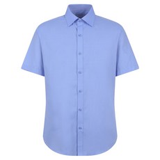 YEZAC 男性棉混紡斜紋領撞色修身版型襯衫 YJ3MIS420