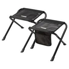 KOVEA 鋼網BBQ椅組, 1套, 黑色