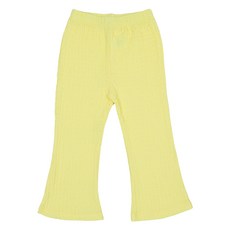 Rainbow Kids 女童涼感透氣熱夏荷葉邊喇叭褲