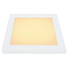 JangsuLamp Mellibing LED 薄邊方形吸頂燈 20W 玄關走廊照明 不閃頻 220mm, 燈泡色