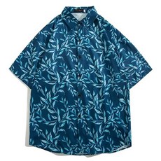 男士寬鬆版夏威夷襯衫 25S002168