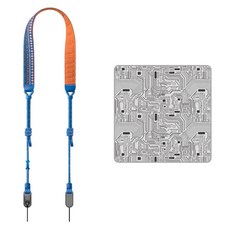 피지와이텍 카메라 넥스트랩 에어 보헤미안 S + 렌즈 테크랩 긱 패턴 세트, 1세트, 넥스트랩(P-CB-281), 렌즈 테크랩 긱 패턴(P-CB-101)