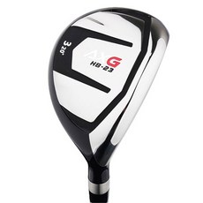 미사일 남성용 골프 AXG 비거리전용 하이브리드 우드 4번, 23도, S