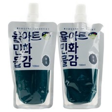 율아트 민화 물감 농초, 100ml, 2개