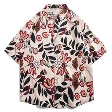 男士寬鬆夏威夷襯衫 25S002161