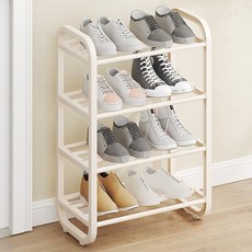 我們家玄關多功能薄鞋櫃 45cm, 白色, 4層