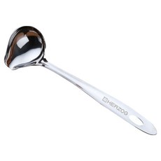 HERZOG PFANNEN 全不鏽鋼SUS304湯勺, 銀, 1個