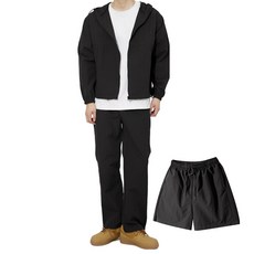 HARRISON HOMME 男士連帽拉鍊防風外套 3件組 HA-1500 MEL1032