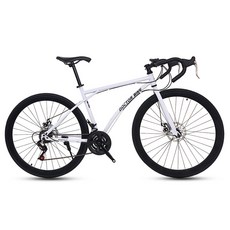 닥터바이크 ROAD S-27 하이브리드 스틸 디스크 브레이크 11kg 신장 155cm~175cm 단순배송상품, 화이트, 170cm, 1개