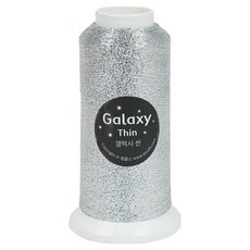앵콜스 갤럭시 씬 메탈릭 뜨개실, TH01 실버, 1개 TH01 실버, 1개